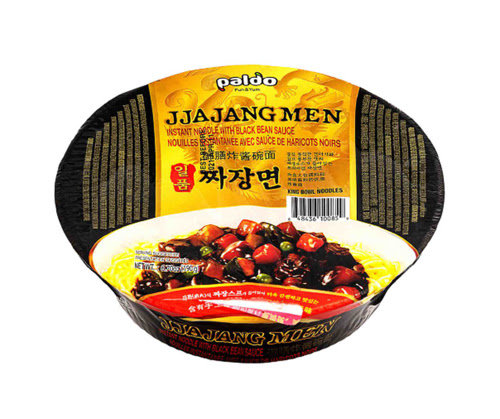 Paldo JJA JANG MEN Instant Noodle With Black Bean Sauce Bowl 190g