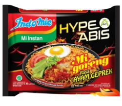 Indomie Instant Noodles Mi Goreng Rasa Ayam Geprek 85g