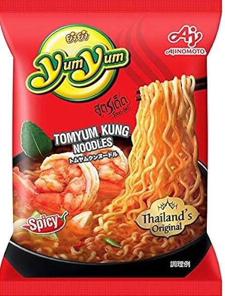 Ajinomoto Yum Yum Instant Noodles Tom Yum Seafood Flavour 63g