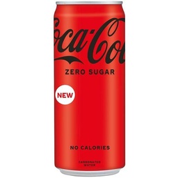 [8834000202124] Coca Cola Zero Sugar 330ml Can