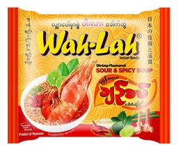 Wah-Lah Instant Noodle Sour & Spicy Shrimp Flavoured 55g 66g