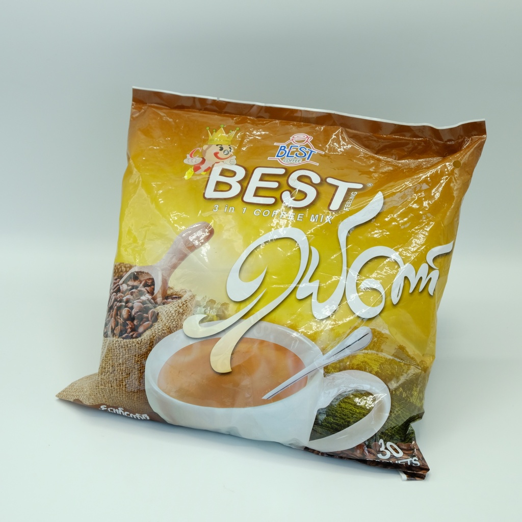 BEST Coffee 3 in 1 Coffee Mix Shal Kaw 750g (25gx30Pcs)