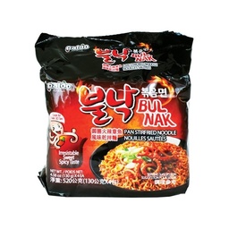 Paldo BUL NAK Instant Noodle With Octopus Flavoured Spicy Sauce 520g(130g x 4Pcs)