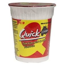 Quick Instant Noodles Cup Tom Yum Mun Goong Flavour 60g